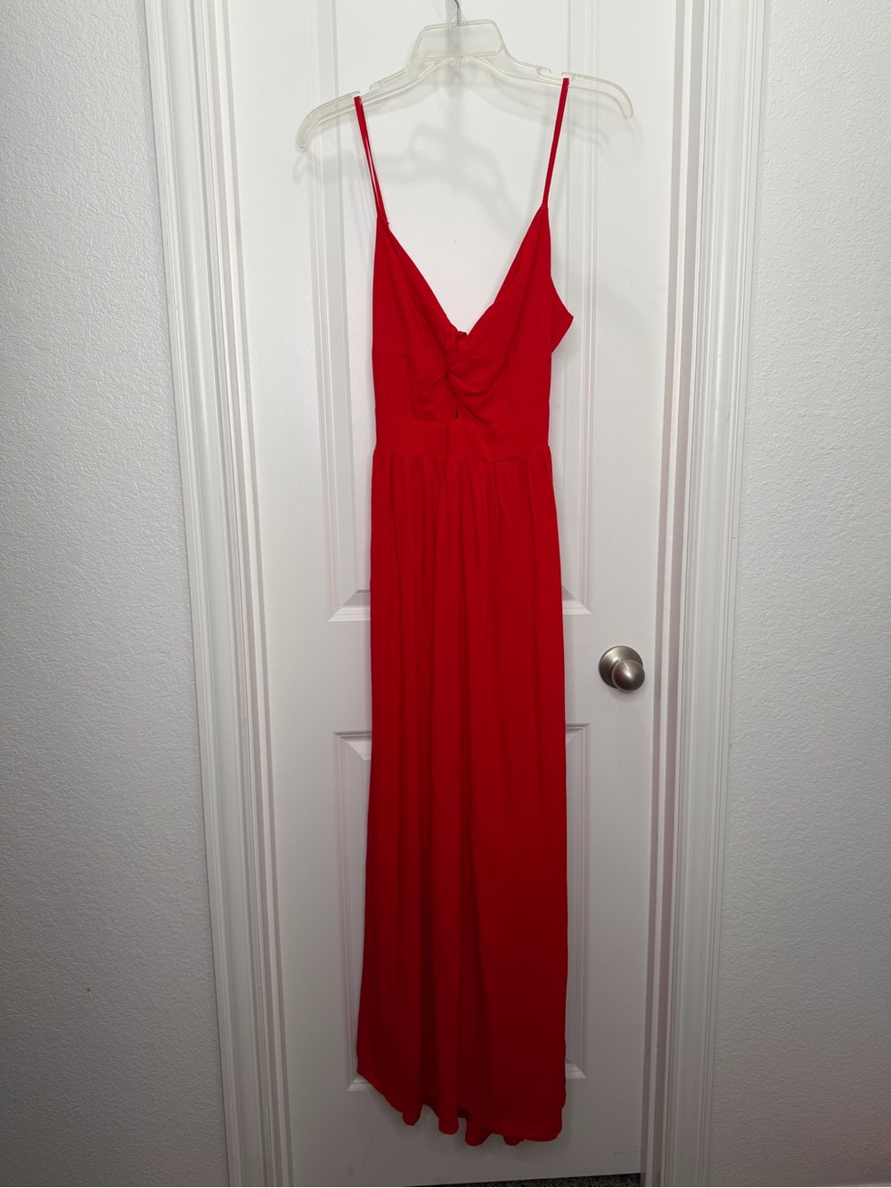 Twist & Keyhole Maxi Dress PINK Size LARGE NWT! - Picture 4 of 7